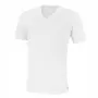 T-shirt homewear col V Essentials blanc