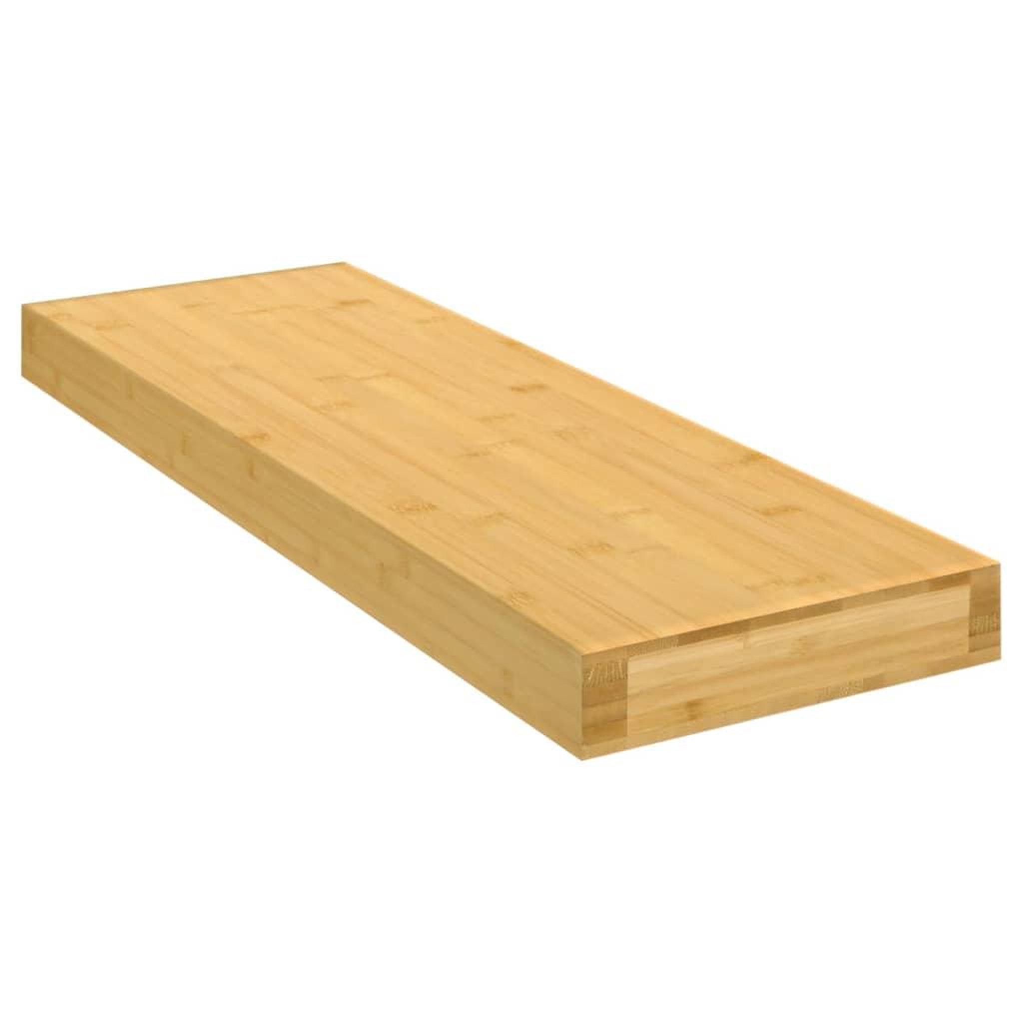 VIDAXL Etagere murale 60x20x4 cm bambou