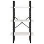 Voir la diapositive 5 : VIDAXL Etagere de rangement Blanc 60x30x105 cm Bois de pin massif