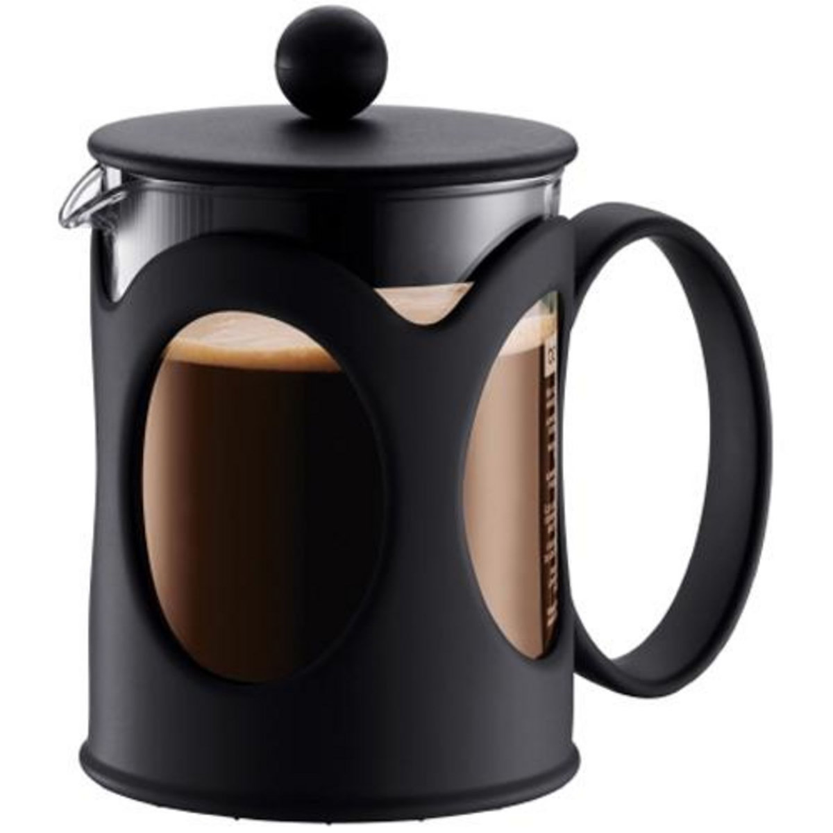 Bodum Cafetière à piston 4 tasses 0,5l noir - 10683-01