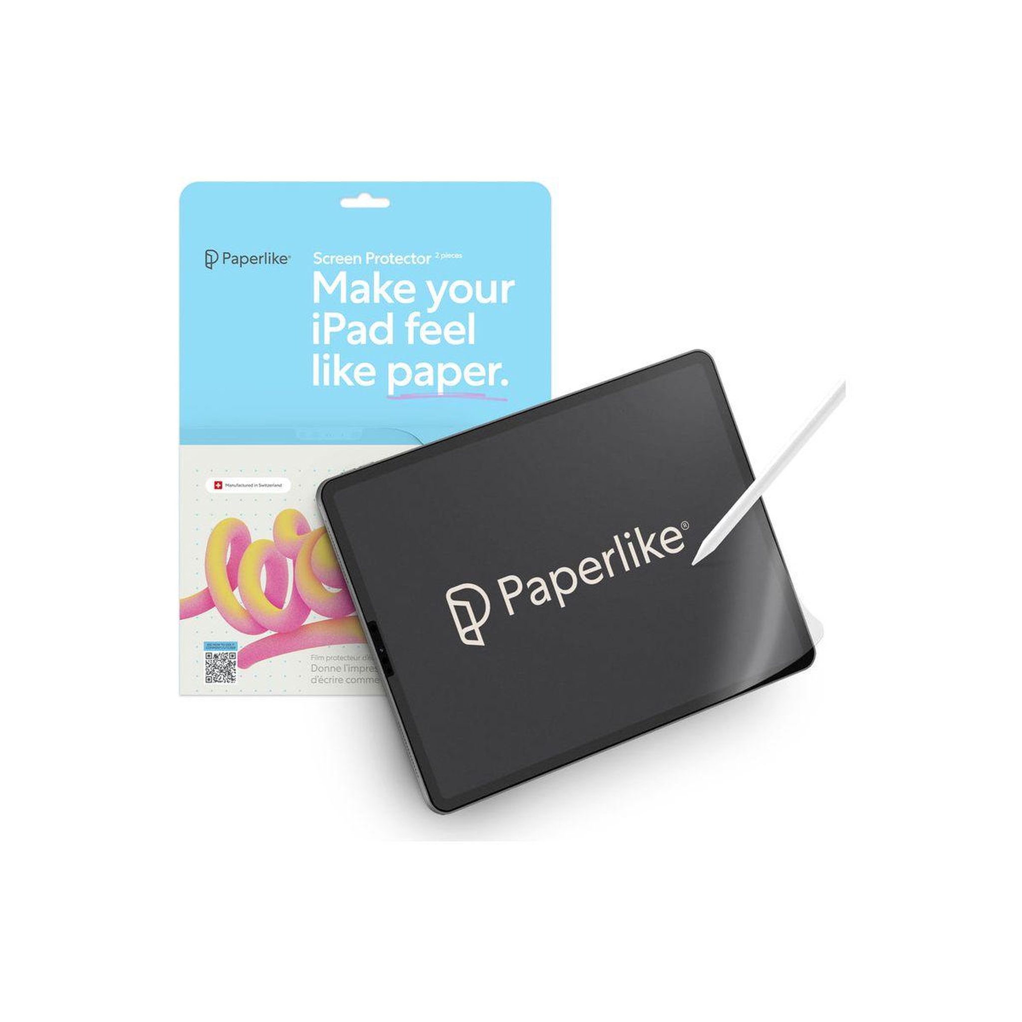 Voir la diapositive 1 : PAPERLIKE Protège écran 2.1 pour iPad Pro 12.9''