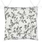 STOF Lot de 4 galettes de chaise à nouettes CLARINE