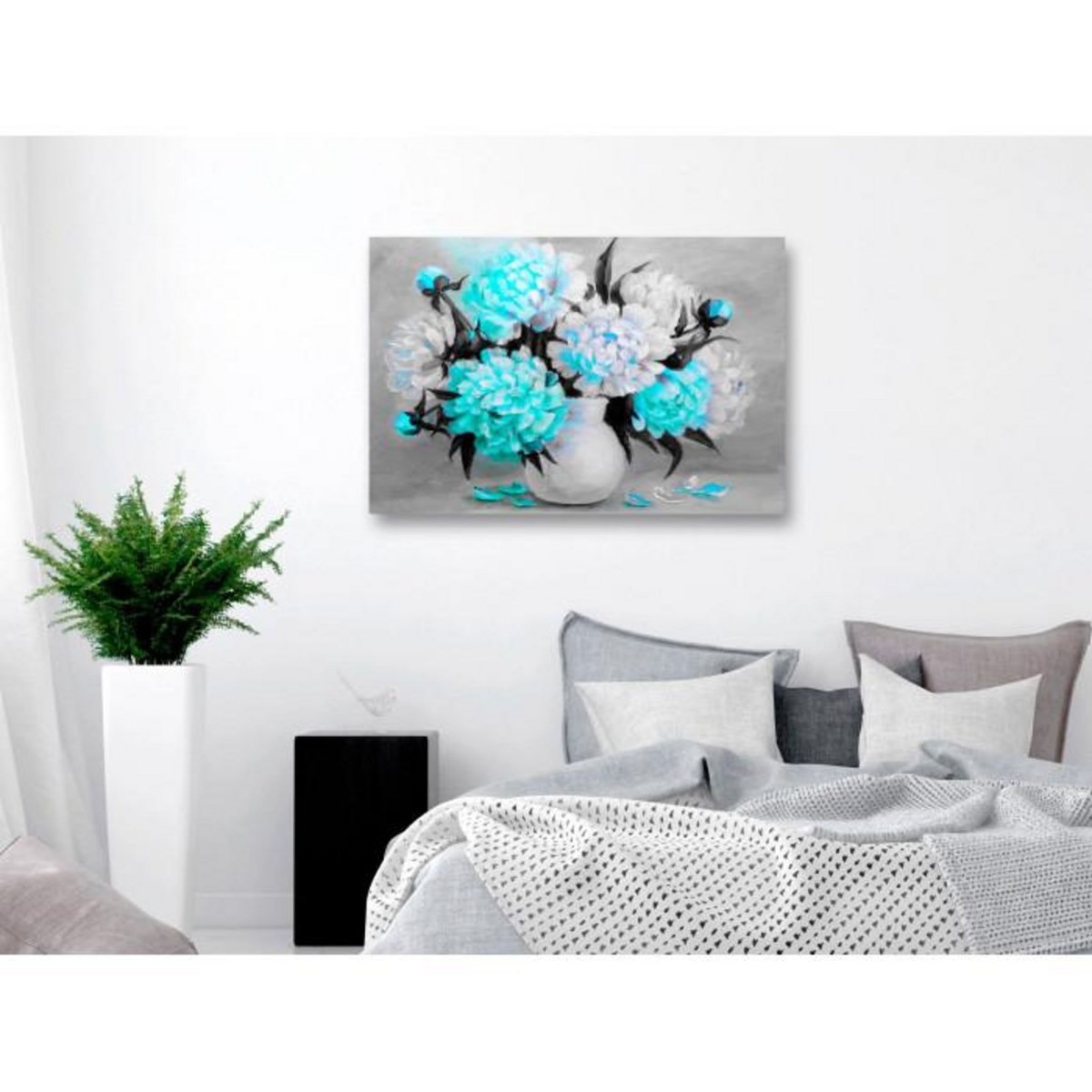 Paris Prix Tableau Imprimé  Fragrant Colours Wide Blue