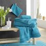 Voir la diapositive 4 : Paris Prix Lot de 2 Gants de Toilette  Tendresse  15x21cm Bleu Paon