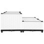 Voir la diapositive 4 : VIDAXL Lit sureleve 80x80x38 cm Polypropylene