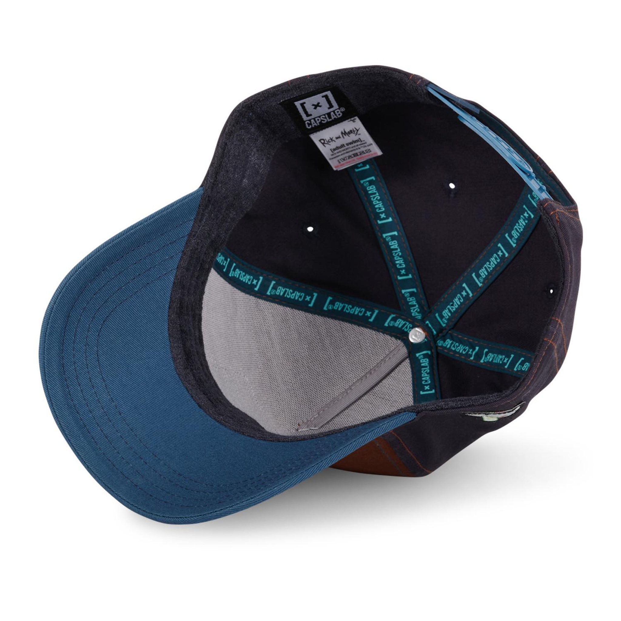 Voir la diapositive 5 : CAPSLAB Casquette trucker premium en sergé de coton Rick & Morty Premium