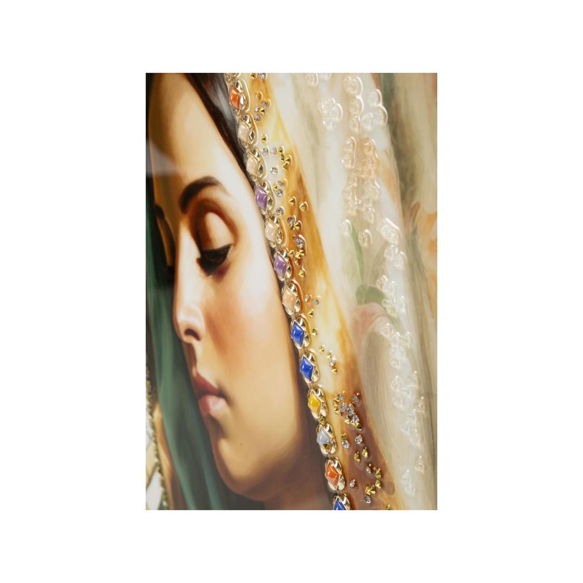 Voir la diapositive 5 : Paris Prix Tableau peinture  madonna  72x102cm multicolore