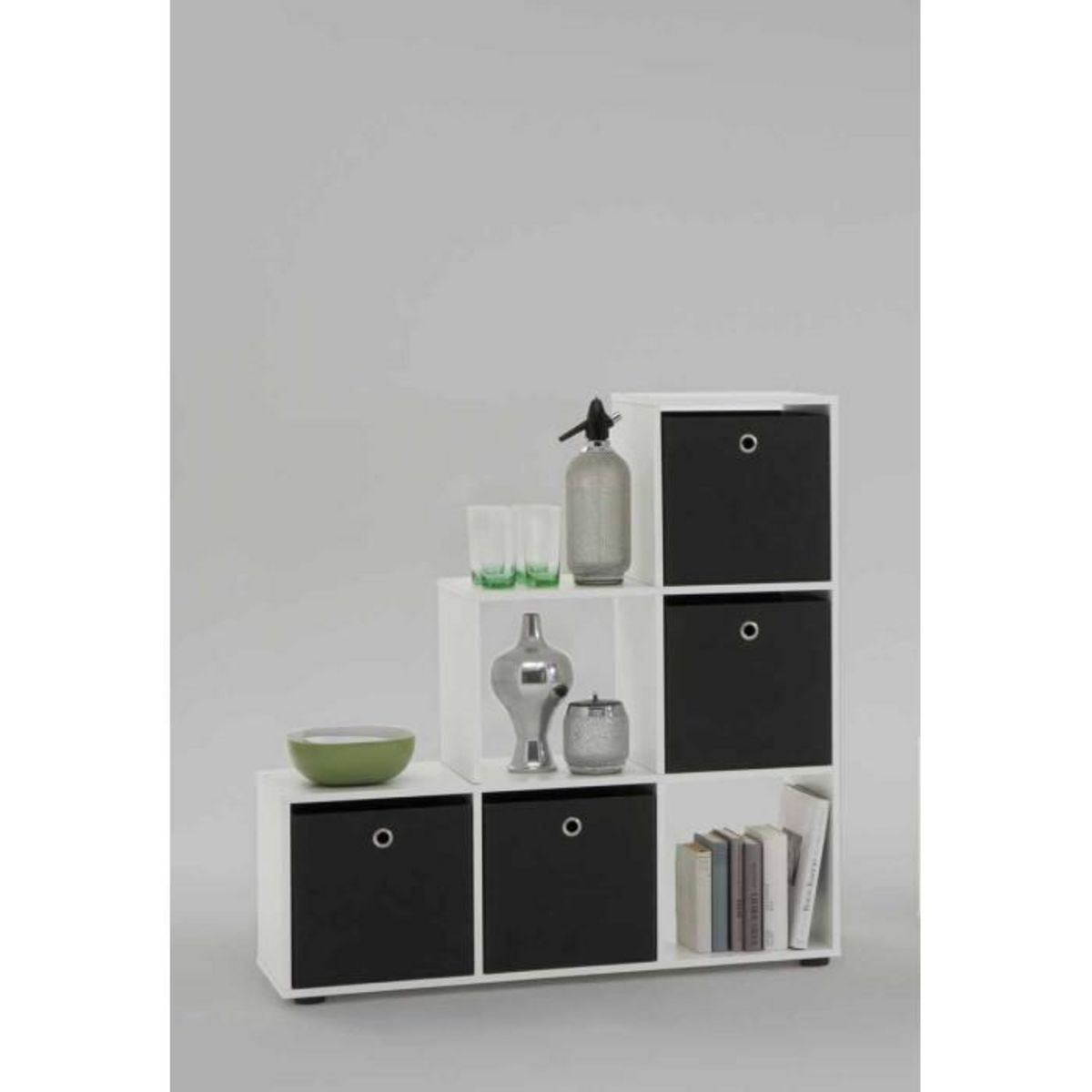 Paris Prix Étagère 6 Cases Design  Gaman  108cm Blanc