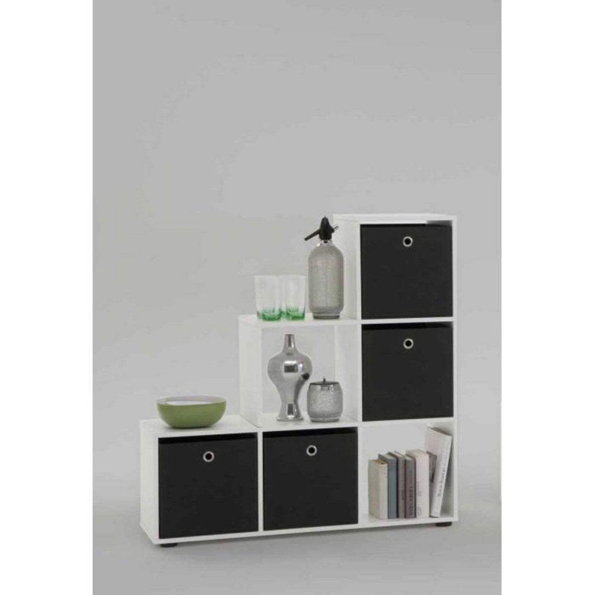 Paris Prix Étagère 6 Cases Design  Gaman  108cm Blanc