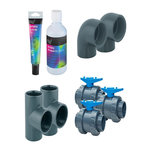 Poolex Kit by-pass Ø 50 mm pour pompe à chaleur - Poolex