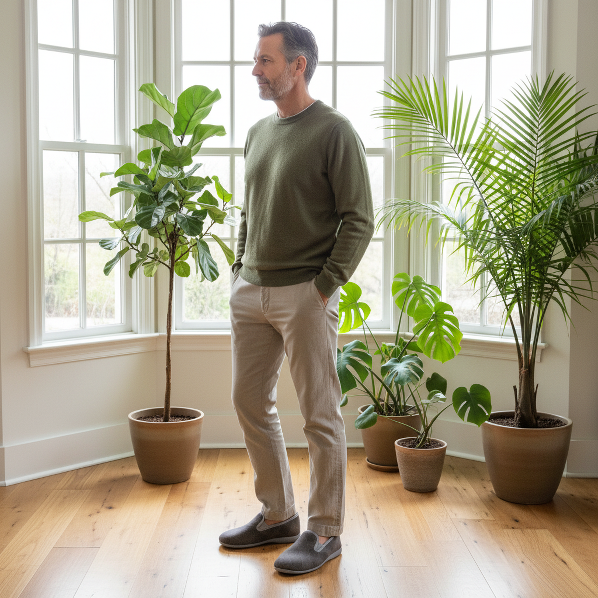 Voir la diapositive 5 : OZABI Ozabi charentaises homme toucher velours microfibre, fabriquées en espagne