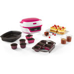 TEFAL Machine à gâteaux Cake Factory Délices KD810112