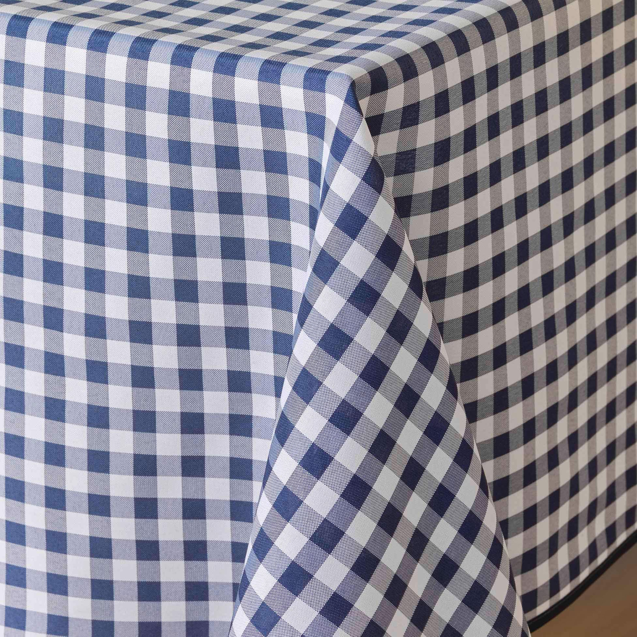 Voir la diapositive 4 : Eden Nappe a carreaux vichy design et moderne