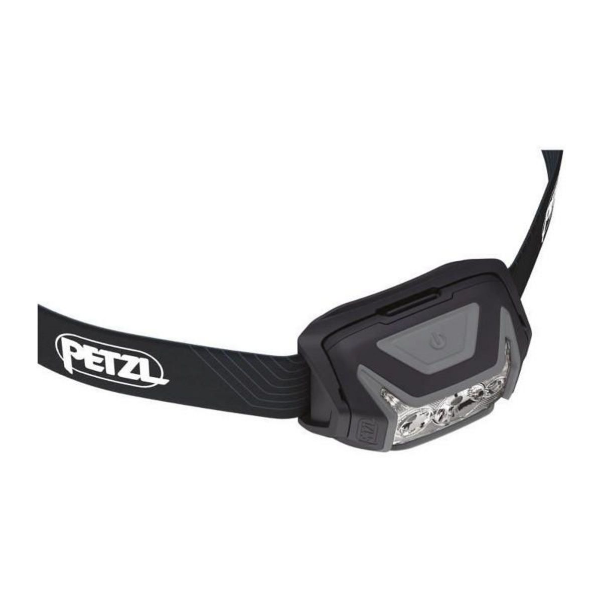 Petzl Lampe frontale - PETZL - ACTIK - Running / Trekking - 450 lumens - 3 piles AAA/LR03 incluses - Gris