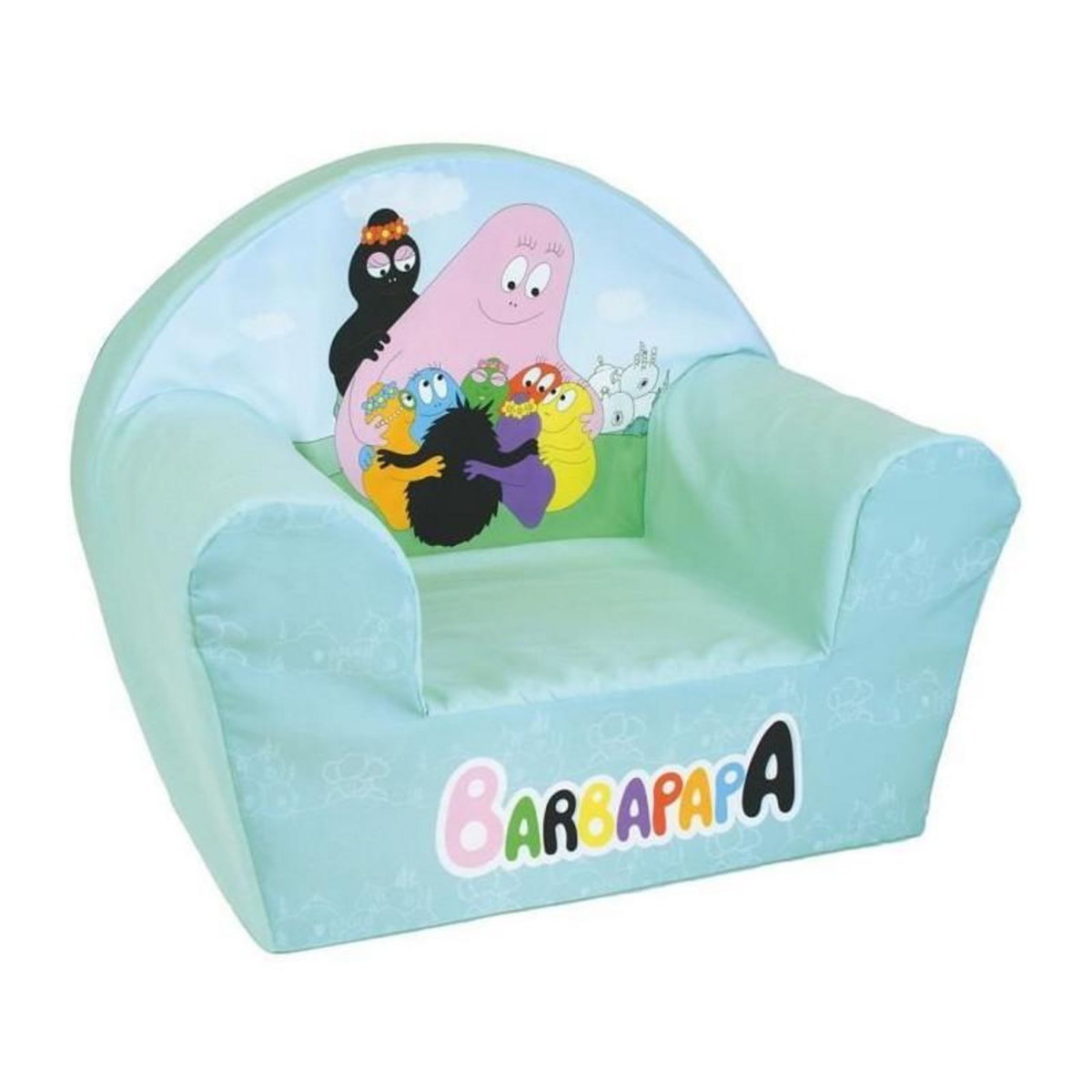 Fun House Fauteuil club enfant - BARBAPAPA - FUN HOUSE - Origine France - 52 x 33 x 42 cm