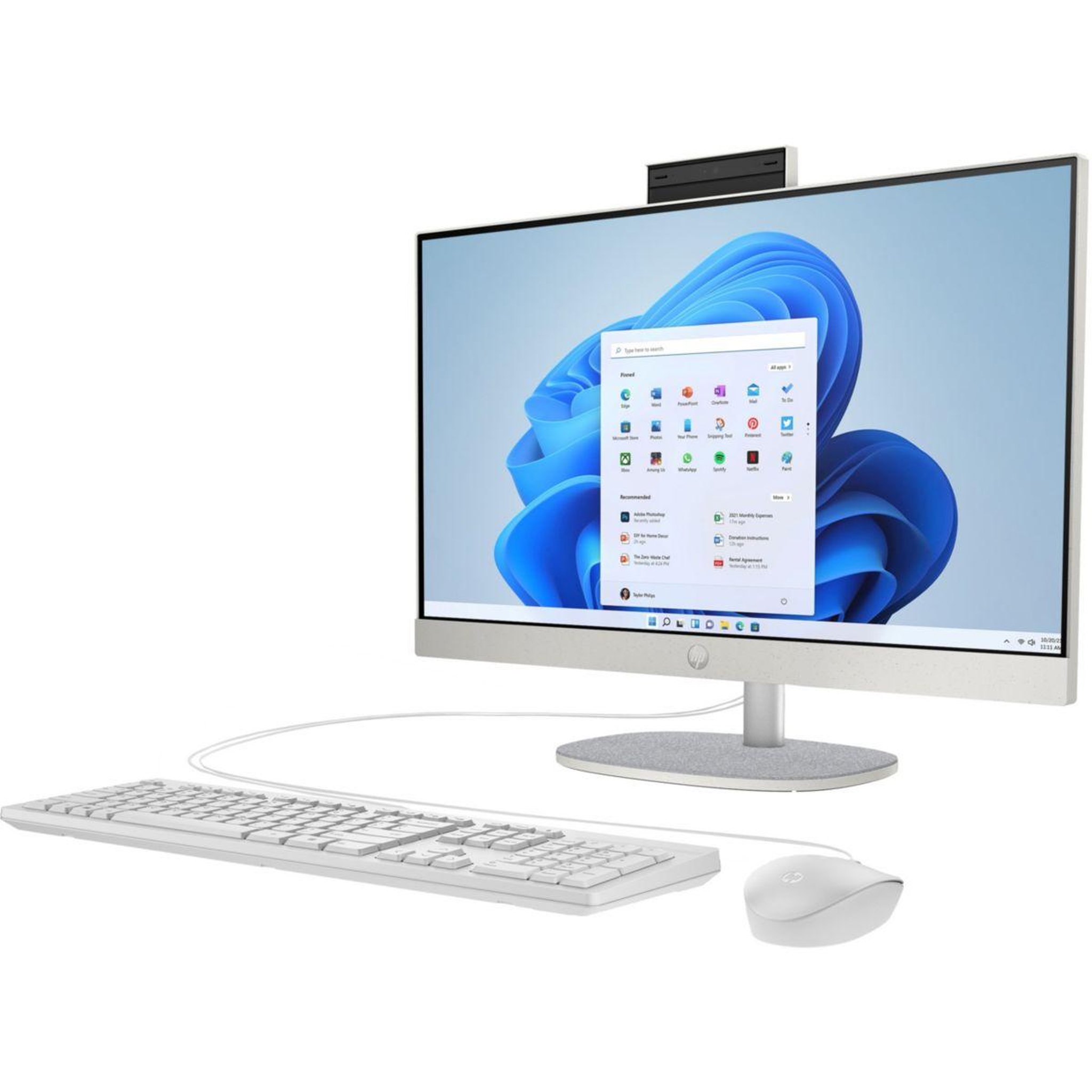 Voir la diapositive 2 : HP Ordinateur tout-en-un 24-cr0063nf SANS WINDOWS