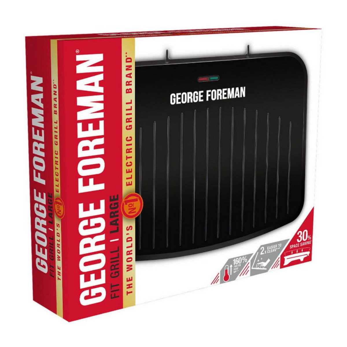 GEORGE FOREMAN Grill viande 2400w noir - 25820-56