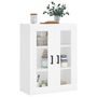 Voir la diapositive 4 : VIDAXL Armoire murale blanc 69,5x34x90 cm