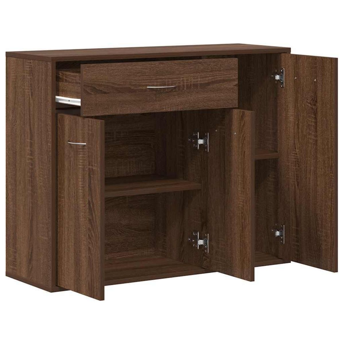 VIDAXL Buffet Chene marron 88x30x70 cm Bois d'ingenierie