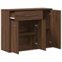 Voir la diapositive 5 : VIDAXL Buffet Chene marron 88x30x70 cm Bois d'ingenierie