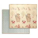 MILLY MALLY Tapis de jeu pliable  Bois