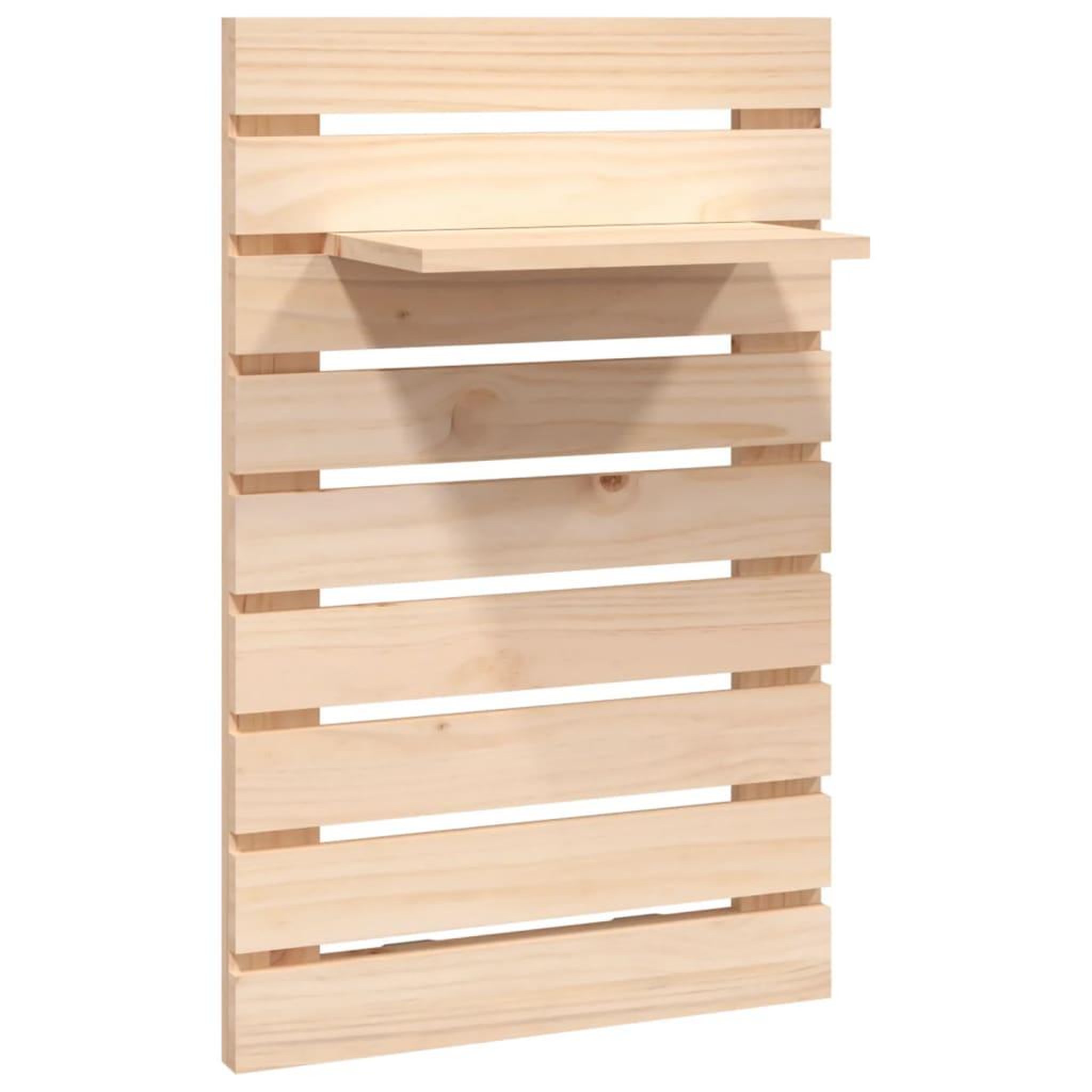 Voir la diapositive 5 : VIDAXL Etageres de chevet murales 2 pcs Bois de pin massif