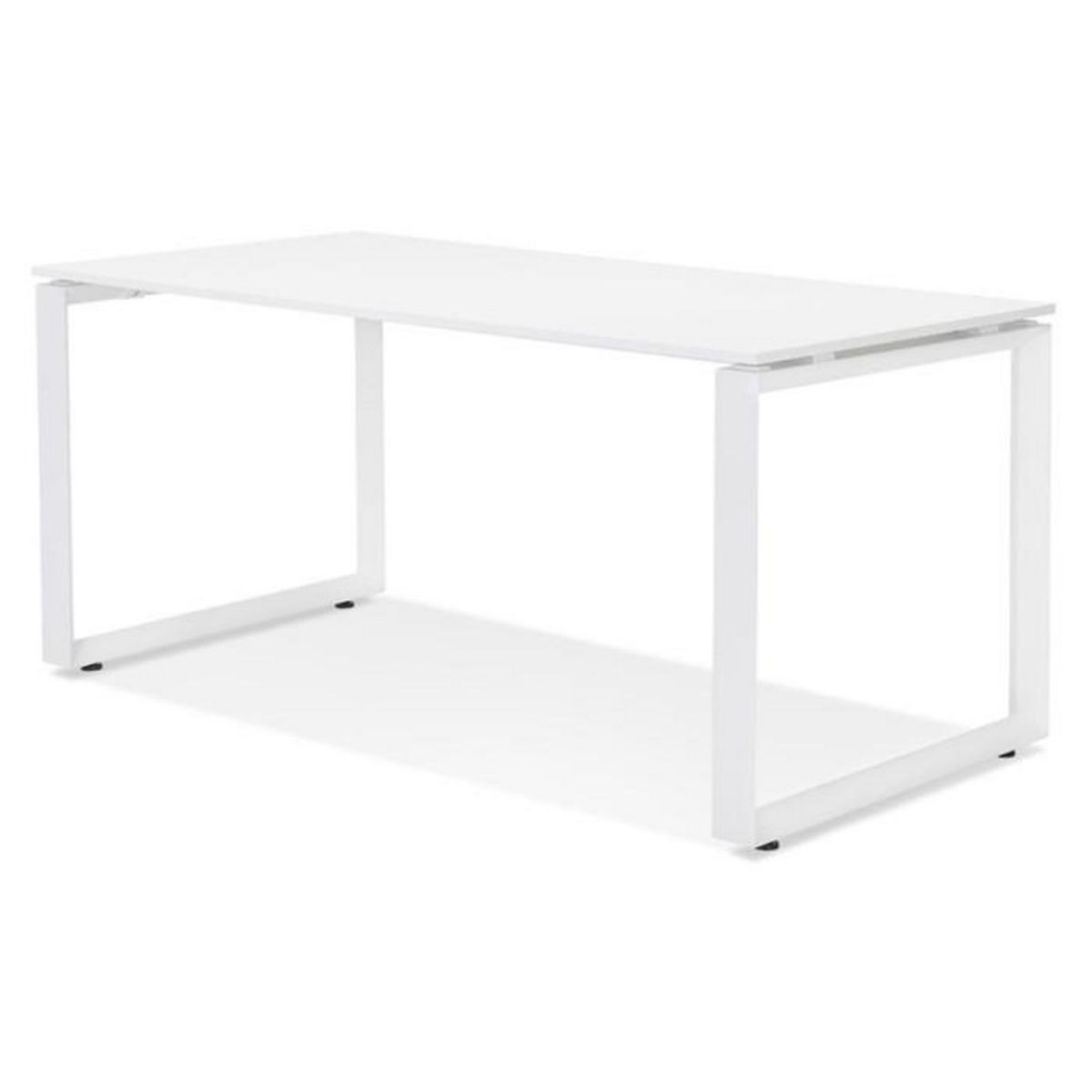 Paris Prix Bureau Design  Abigano  160cm Blanc