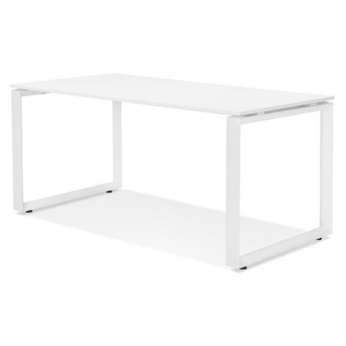 Paris Prix Bureau Design  Abigano  160cm Blanc