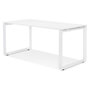 Voir la diapositive 4 : Paris Prix Bureau Design  Abigano  160cm Blanc