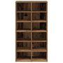 Voir la diapositive 4 : VIDAXL Etagere a chaussures vieux bois 54x34x100,5cm bois d'ingenierie
