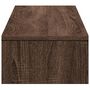 Voir la diapositive 6 : VIDAXL Support de moniteur avec tiroirs chêne marron bois d ingénierie