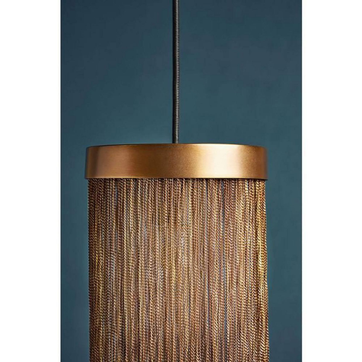 OSTARIA Suspension métal bronze Daya D15