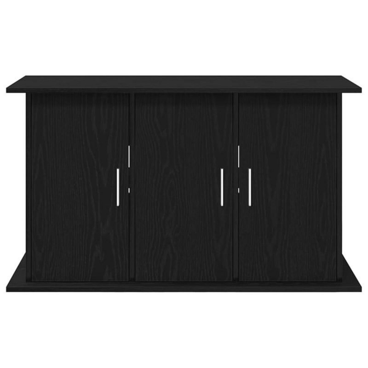 VIDAXL Support d aquarium chêne noir 101x41x58 cm bois d ingénierie