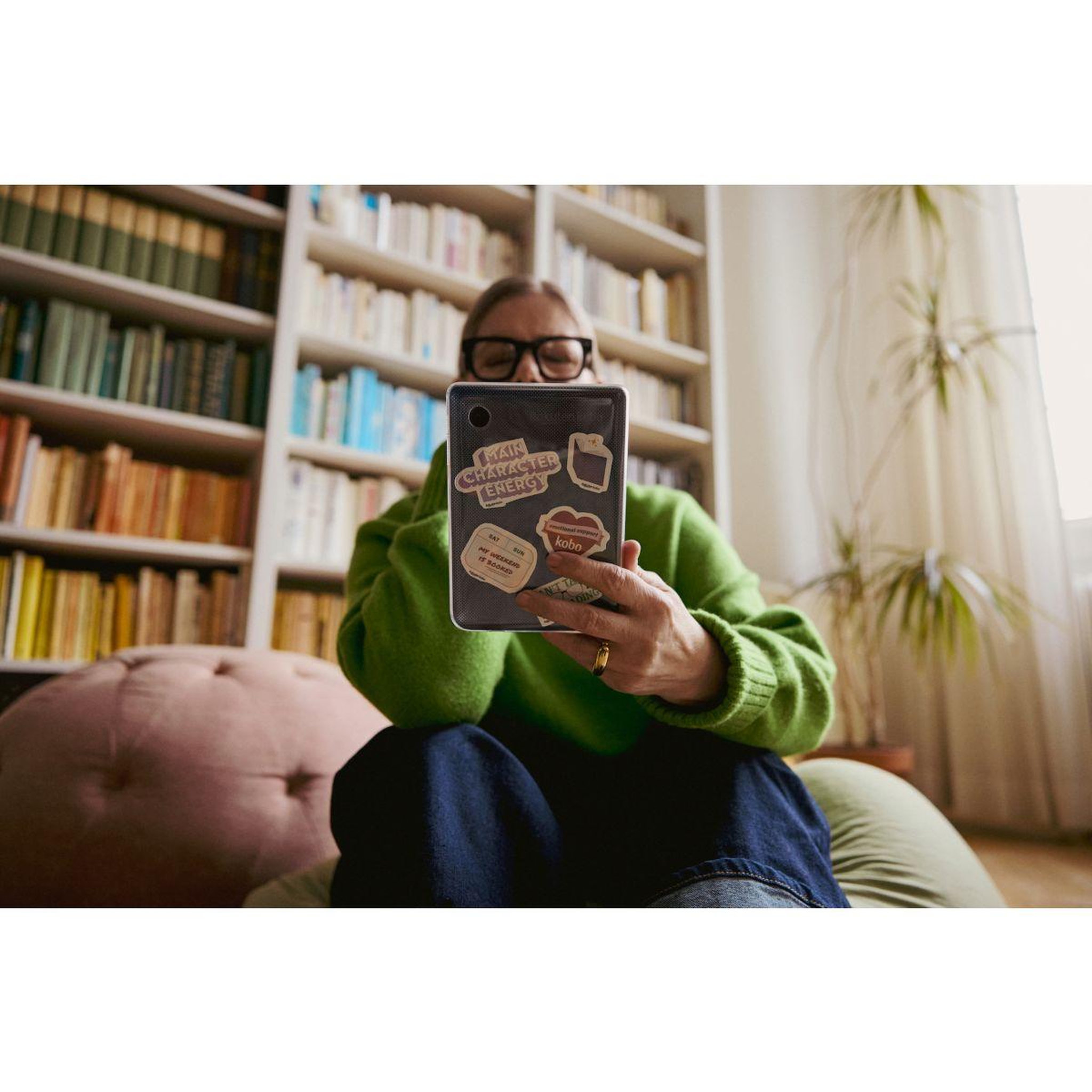 Voir la diapositive 3 : kobo Coque Clara Colour/BW Coque transparente
