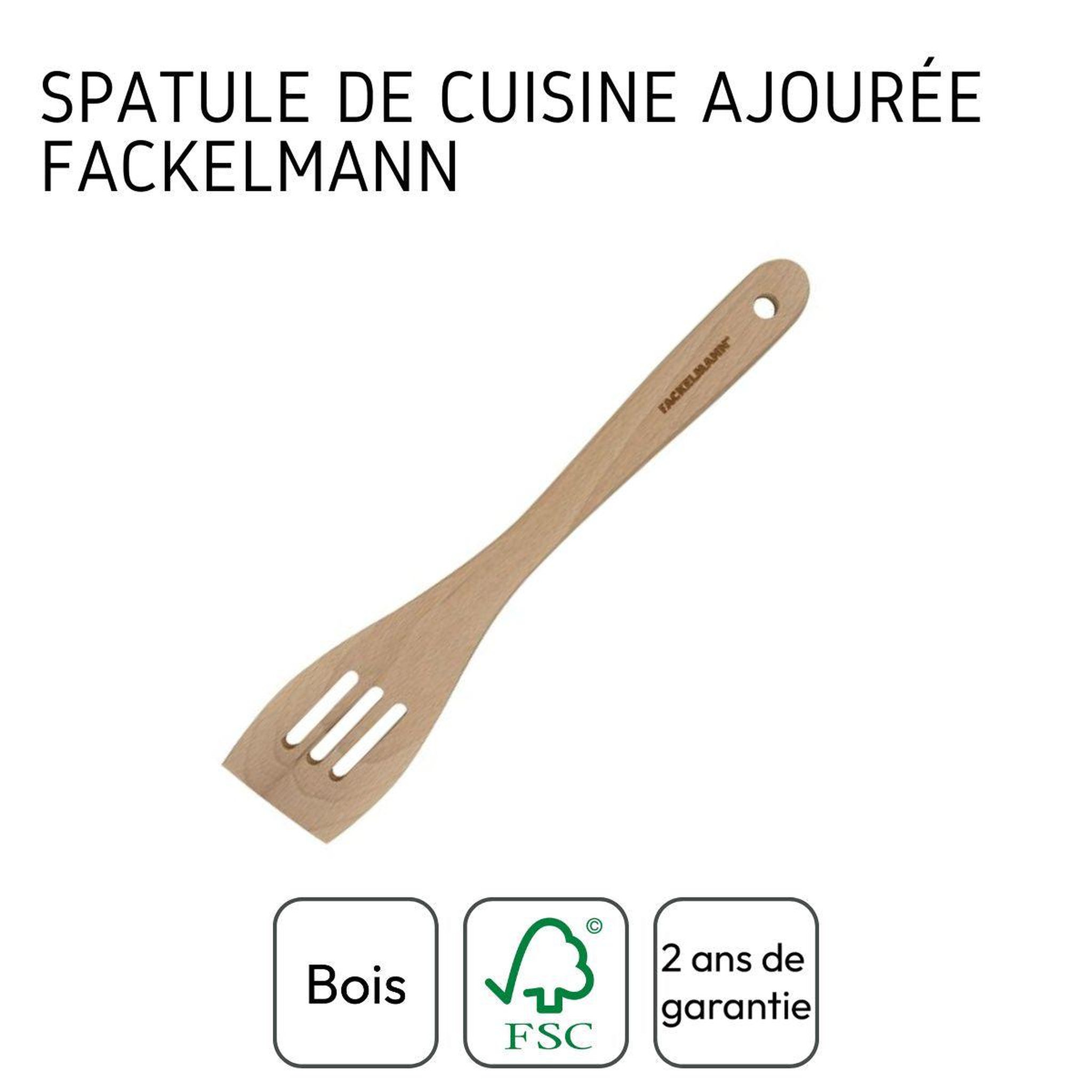 Voir la diapositive 4 : Fackelmann Spatule de cuisine ajourée 30 cm fackelmann