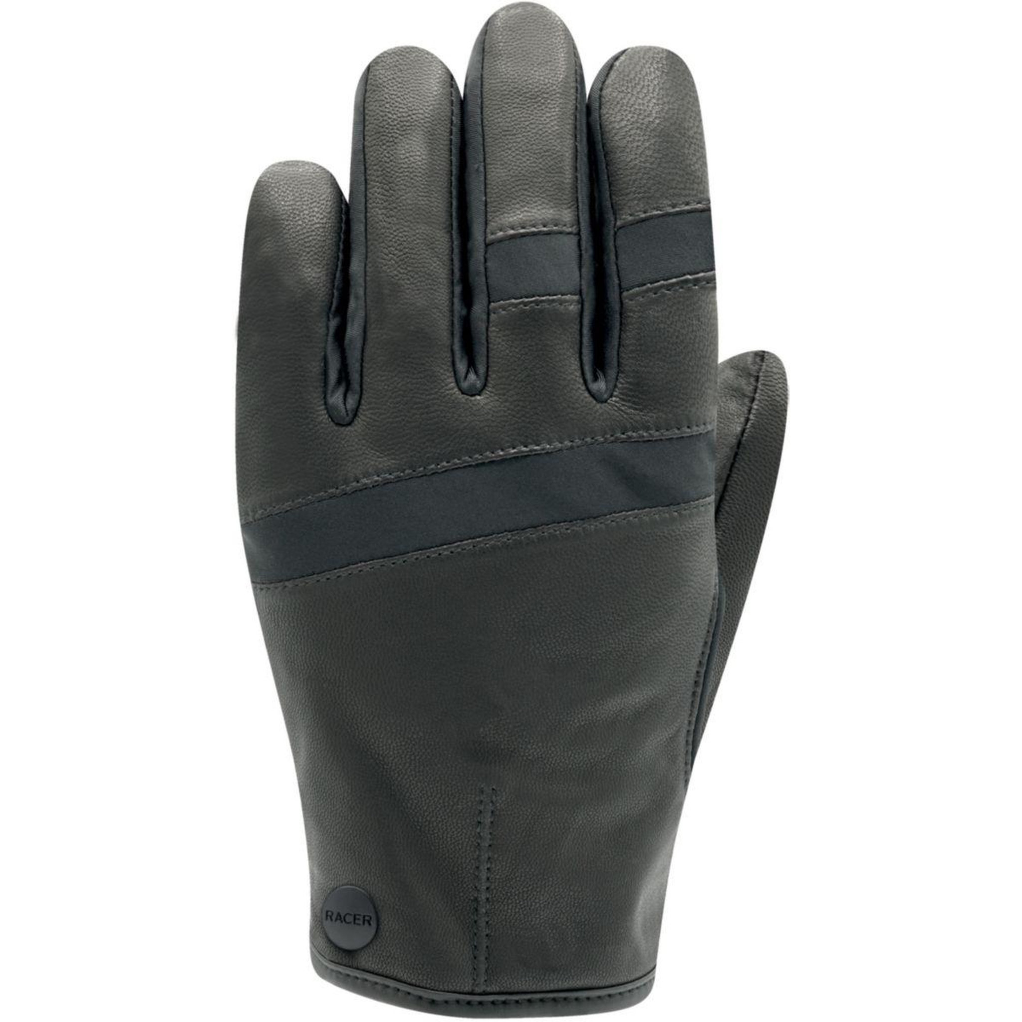 RACER Gant Bridge femme cuir noir M/8