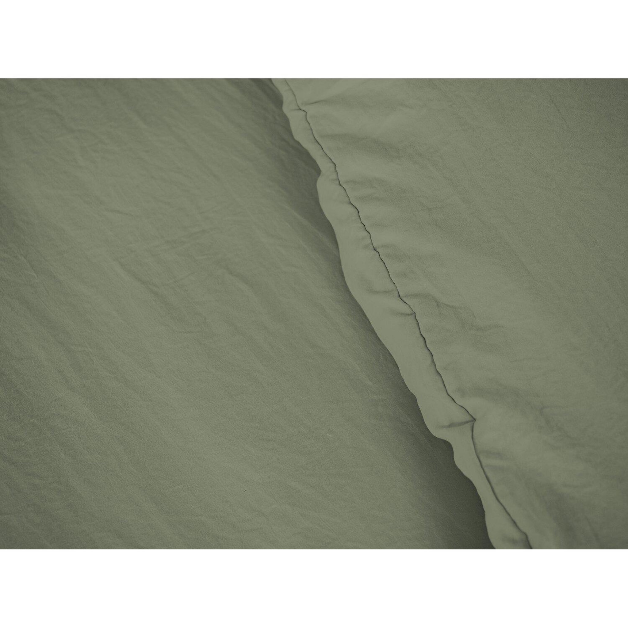 Voir la diapositive 3 : Home collection Parure microfibre lavee