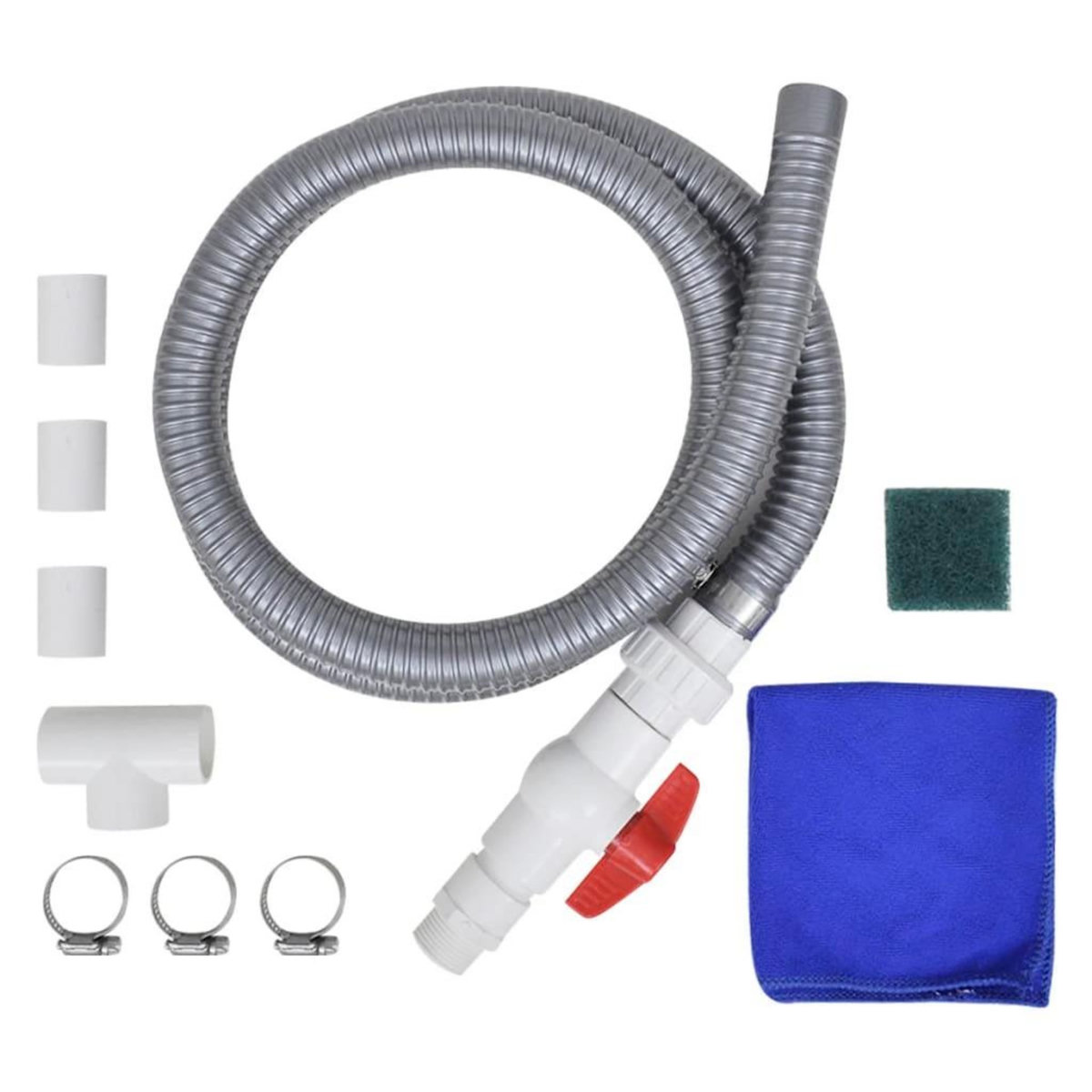 VIDAXL Fontaine cascade de piscine Acier inoxydable 45 x 30 x 60 cm