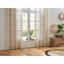 Voir la diapositive 2 : ATMOSPHERA Voilage Indi en polyester avec 8 œillets - 140 x 240 cm - beige