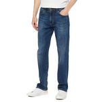 LEE Jean  Foncé Homme Lee Maddox - W33. Coloris disponibles : Bleu