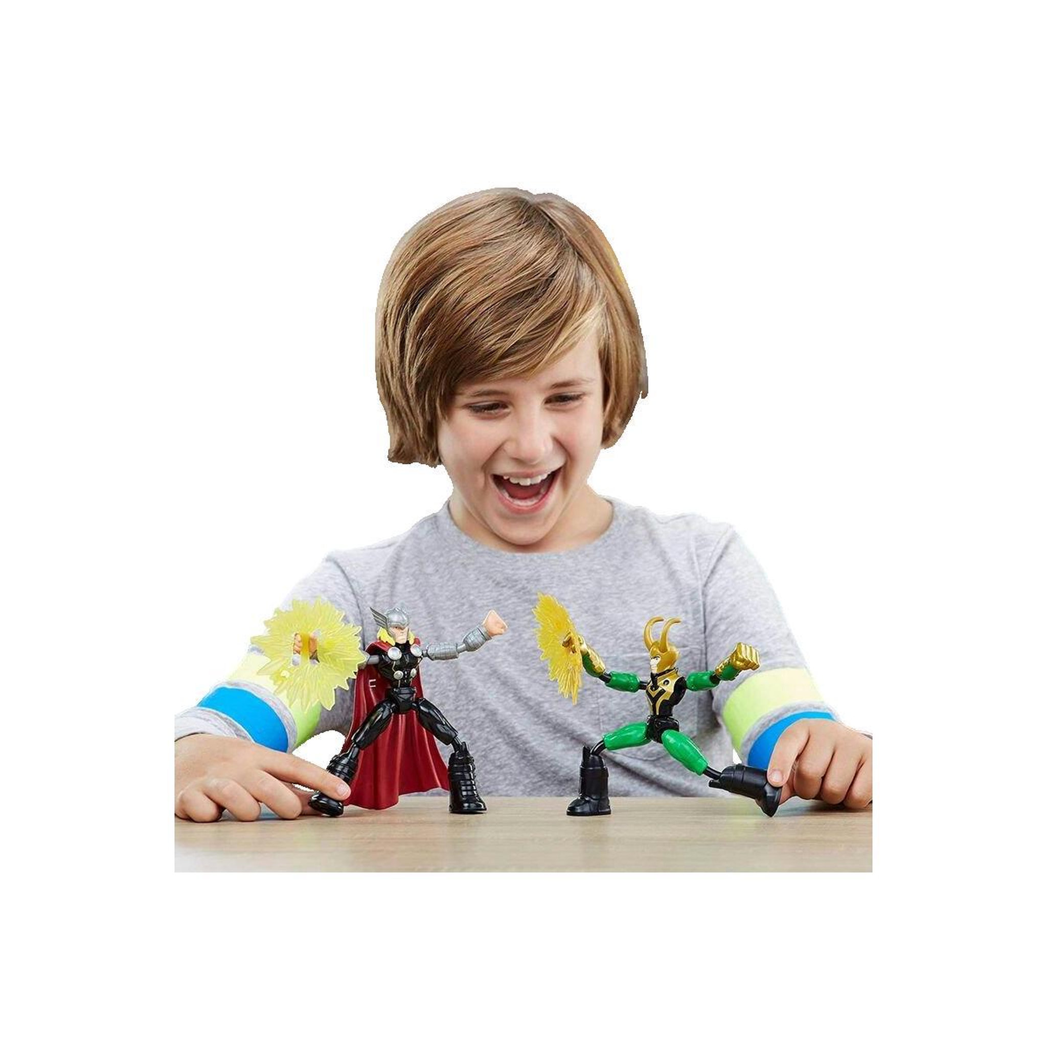 Voir la diapositive 3 : HASBRO Figurines d'action Hasbro Thor et Loki 15 cm