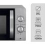 Voir la diapositive 2 : ESSENTIEL B Micro ondes grill EG204s Titane