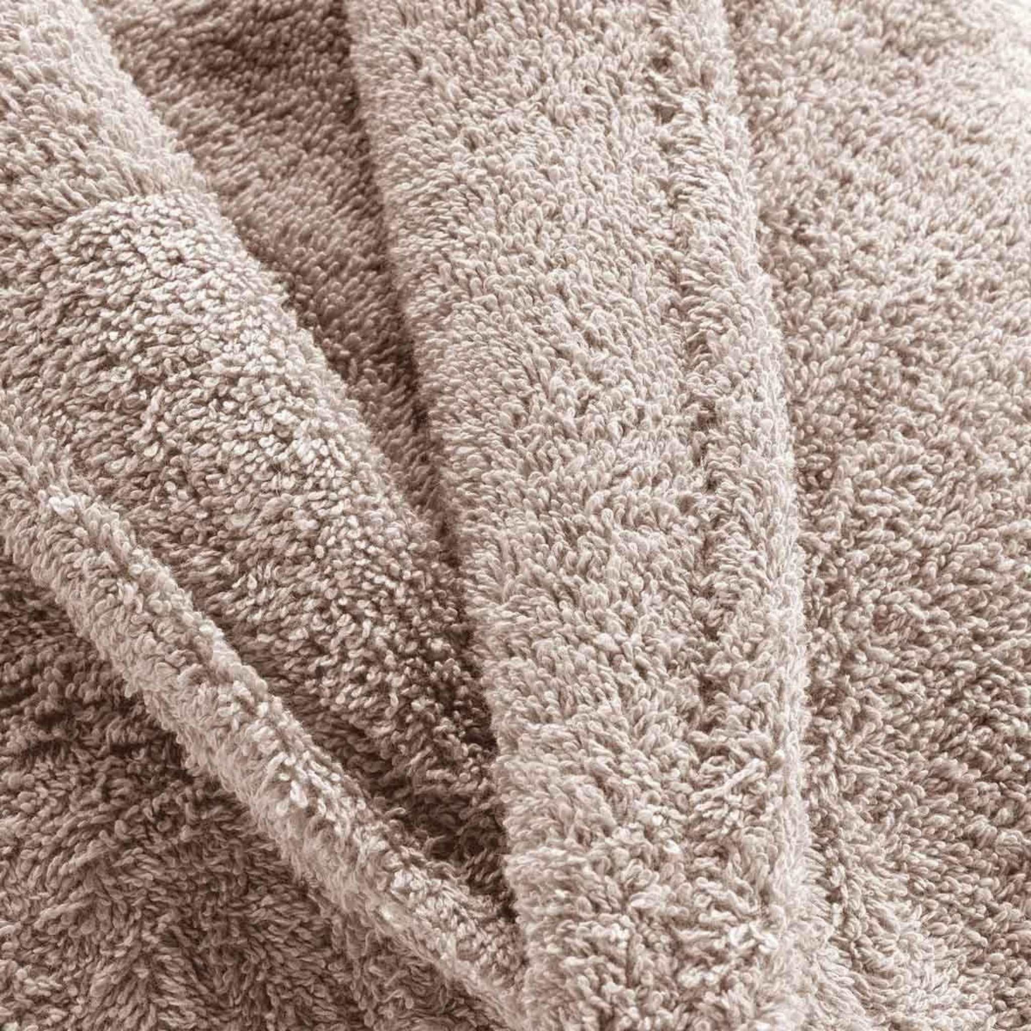 Voir la diapositive 2 : Douceur d'Intérieur Peignoir col châle en coton  tendresse  taupe