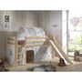 Voir la diapositive 6 : Paris Prix Pack - Lit Enfant Toboggan, Tente & Tunnel  Pino Birdy  Naturel