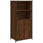 Voir la diapositive 2 : VIDAXL Buffet haut chene marron 62x36x121,5 cm bois d'ingenierie