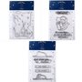  9 Tampons transparents Le Petit Prince et le Paysage + Fleur + Boa Eléphant