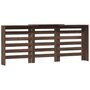 Voir la diapositive 5 : VIDAXL Cache-radiateur chene marron 205x21,5x83,5 cm bois d'ingenierie