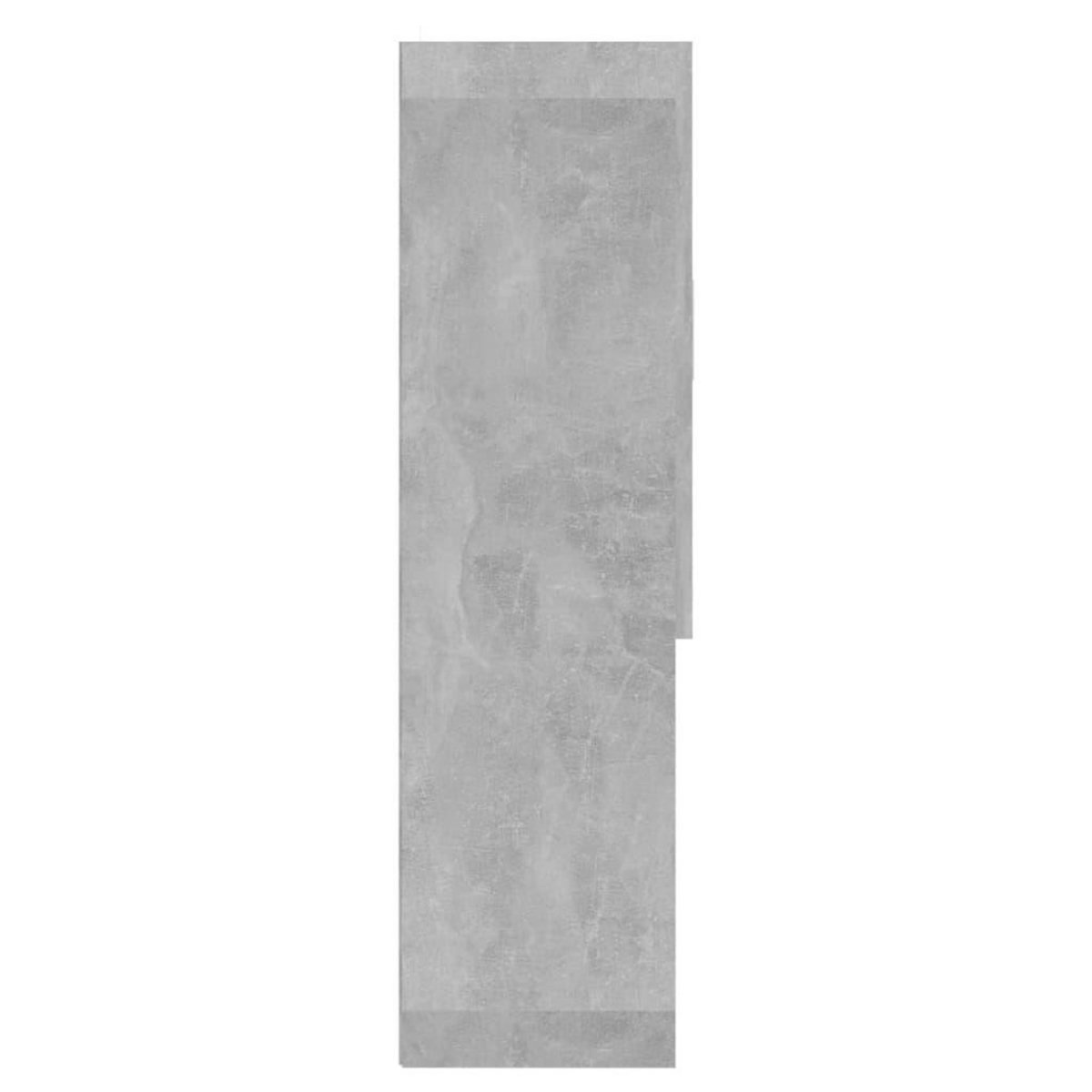 VIDAXL Meuble pour machine a laver Gris beton 70,5x25,5x90 cm