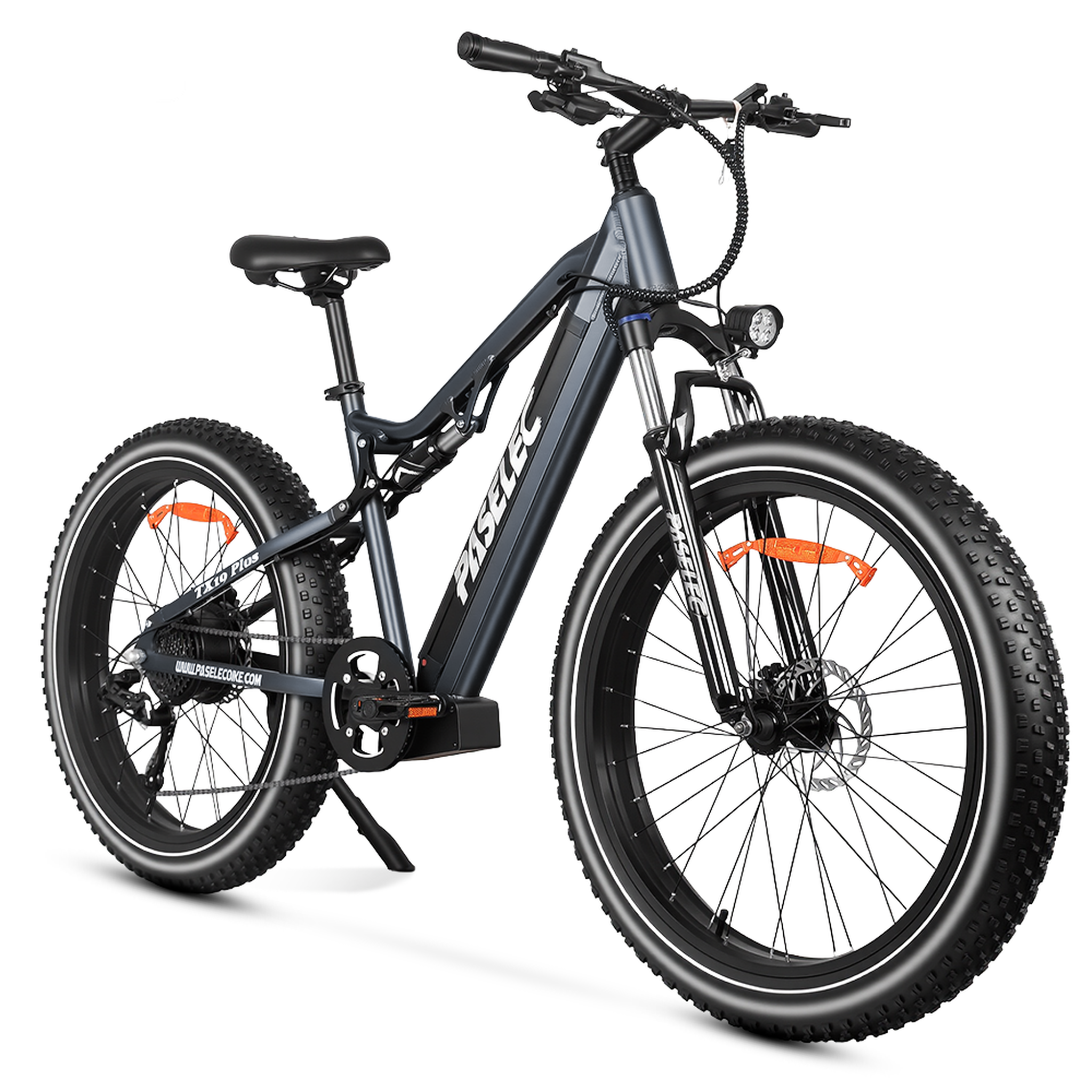Voir la diapositive 2 : PASELEC Vélo électrique PASELEC TX19 Plus, Fat Bike 26 , 48 V 19,2 Ah, 9 vitesses