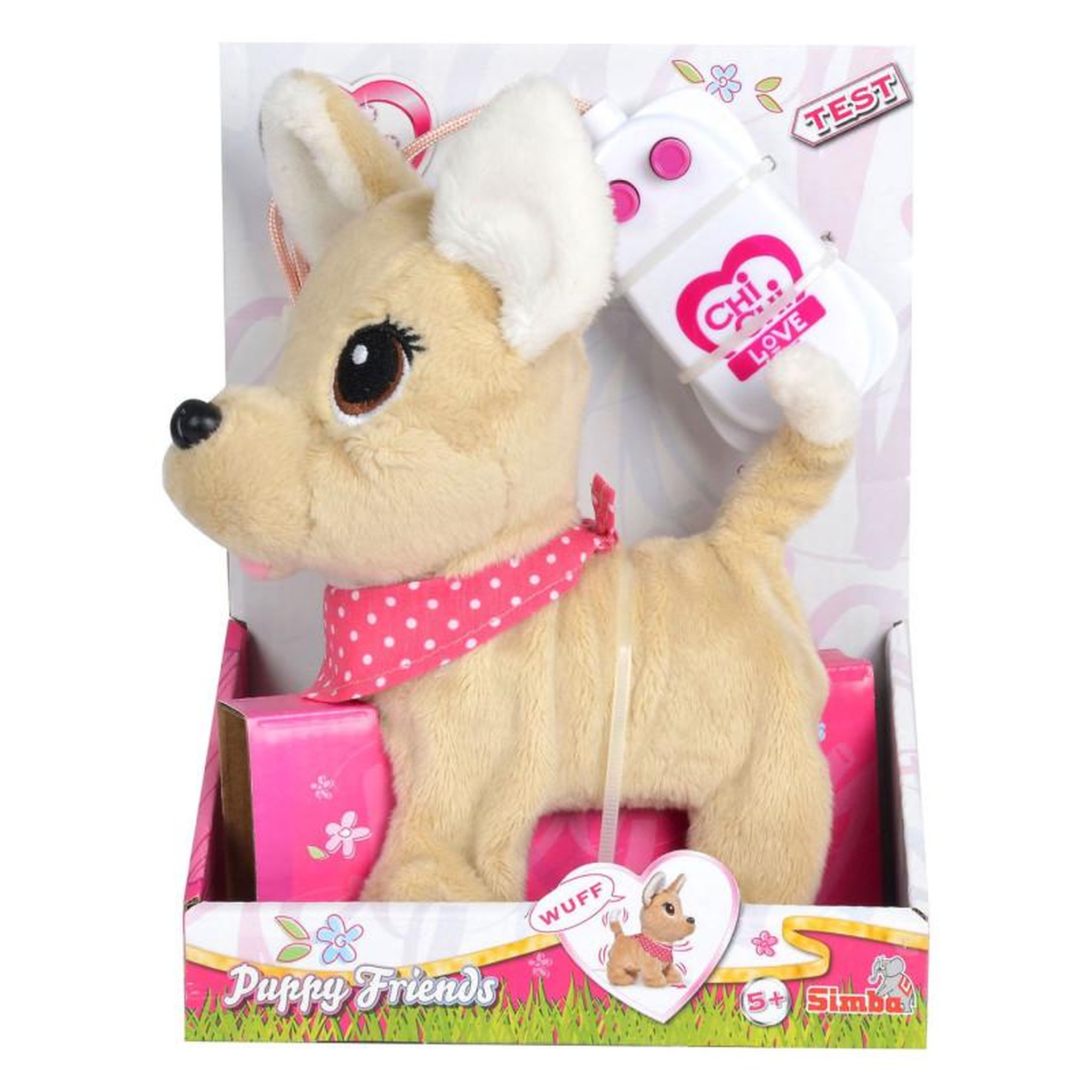 Voir la diapositive 3 : SIMBA Simba - Chi Chi Love Puppy Friends Walk With Remote Control 105893243
